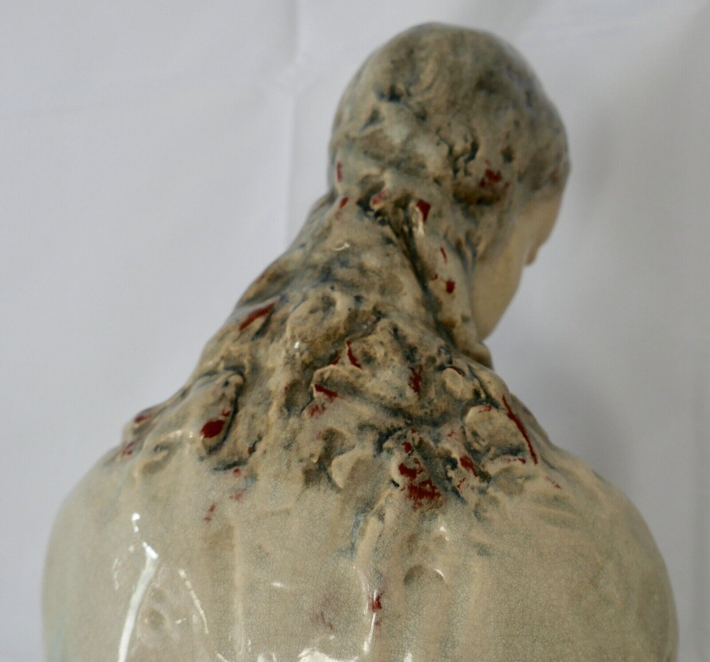 Staatliche Majolika AG Karlsruhe Sinnende 1934-1940 Fritz von Graevenitz 4276 - Antikhandel-Stuttgart