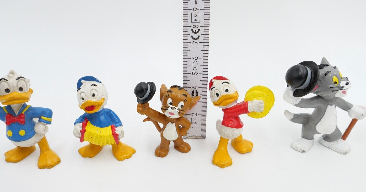 Walt Disney Bully 1984 & MGM 1967 Tom & Jerry Donald Duck Gustav Gans Tick Trick - Antikhandel-Stuttgart