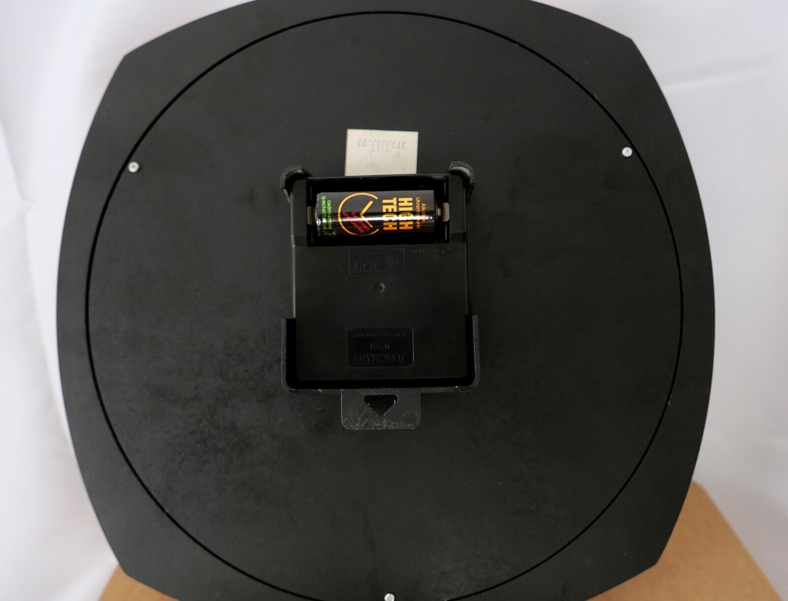 1990er Jahre Junghans MEGA Radio Controlled Wanduhr Ausstellungsstück OVP - Antikhandel-Stuttgart