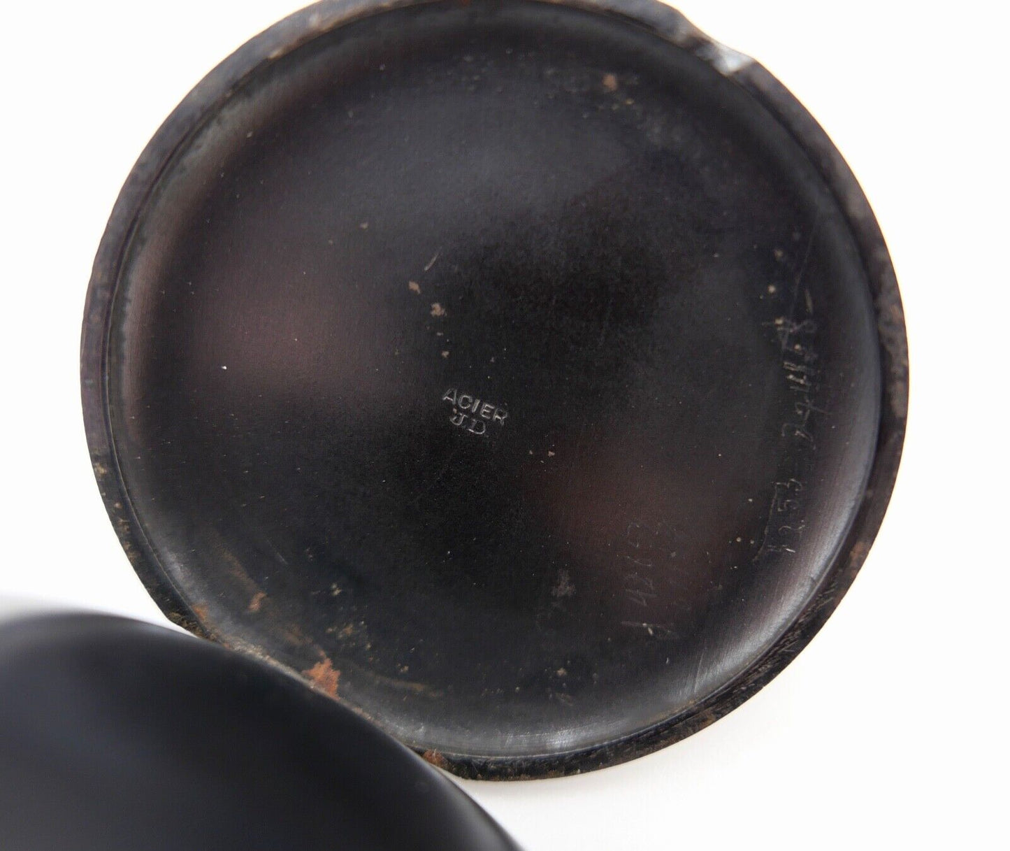 Antike Taschenuhr TAVANNES Ø 48 mm Emaille Zifferblatt - Antikhandel-Stuttgart