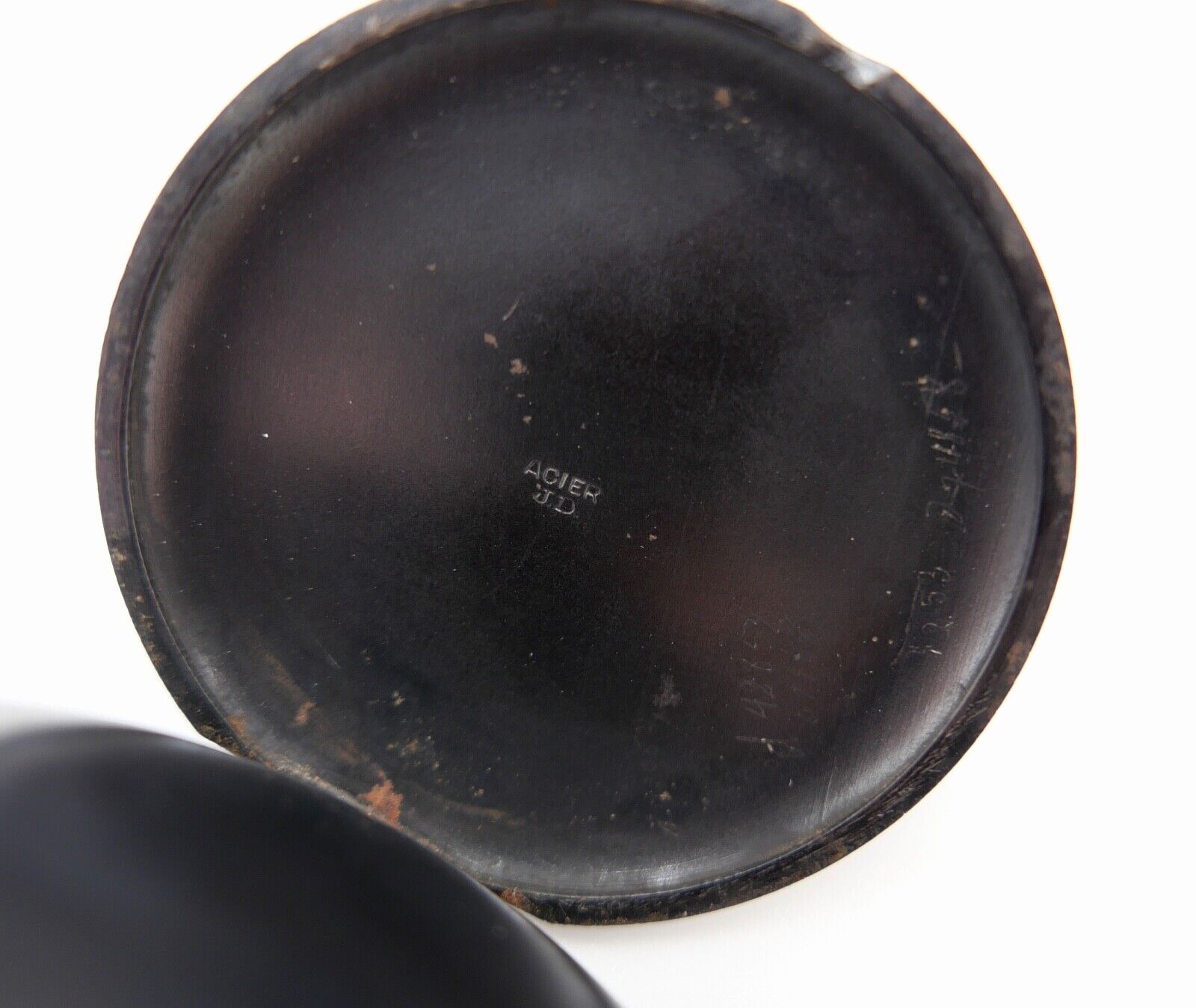 Antike Taschenuhr TAVANNES Ø 48 mm Emaille Zifferblatt - Antikhandel-Stuttgart