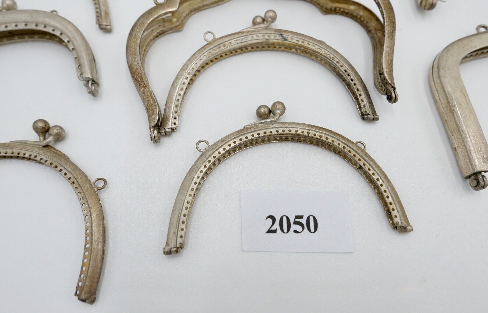 POSTEN alte Kettentasche Geldbeutel Geldbörse Täschchen Theaterasche NEU Alpacca - Antikhandel-Stuttgart