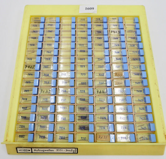 Konvolut AUFZUGSWELLE / AUFZUGSWELLEN 7001 - 7442 NEU BOLEY ( NOS ) - Antikhandel-Stuttgart