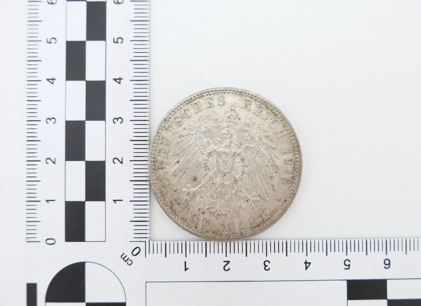 5 Mark Deutsches Reich 1913 D ss - vz Otto König von Bayern Jäger J.46 - Antikhandel-Stuttgart