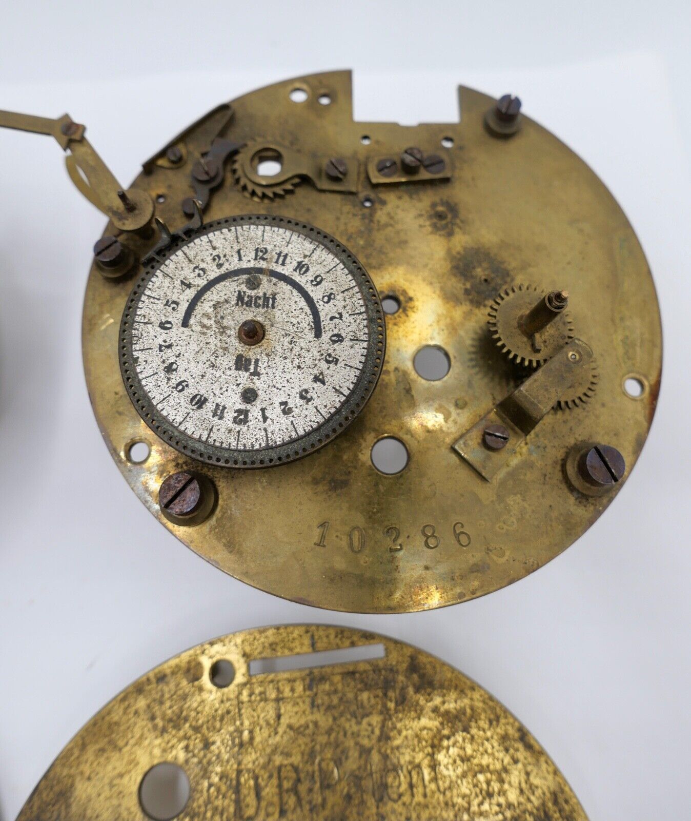 D.R . Patent Zeitschaltuhr Straßenlaterne / Gaslaterne Uhrmacherauflösung defekt - Antikhandel-Stuttgart