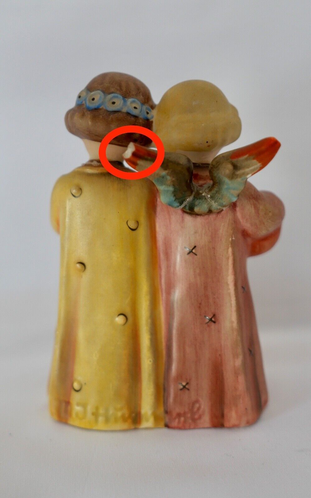 Orig Hummel Figur 144 " Singende Engel " Goebel Porzellan ANGELIC SONG 50-60er - Antikhandel-Stuttgart