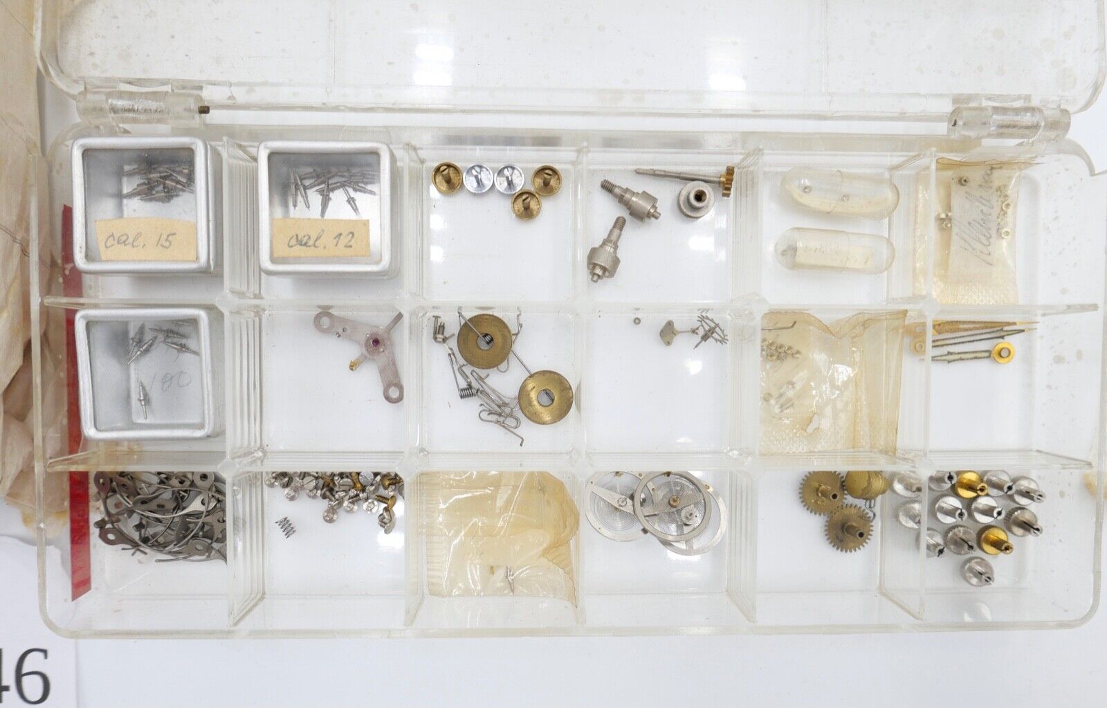 Diverse Ersatzteile Zubehör für WECKER Uhrwerk Uhrmacher Uhr alt - Antikhandel-Stuttgart