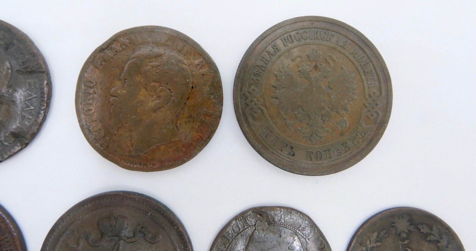 antike Münzen Griechenland Italien Frankreich Russland Finnland - Antikhandel-Stuttgart