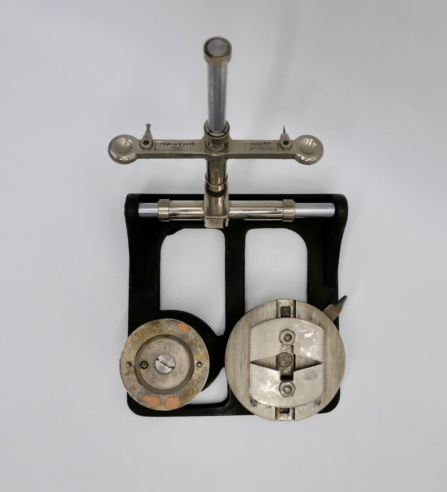 um 1920 SHUR-FIT JUNIOR ZELLULOID UHRENKRISTALL SCHNEID- UND ANPASSMASCHINE - Antikhandel-Stuttgart