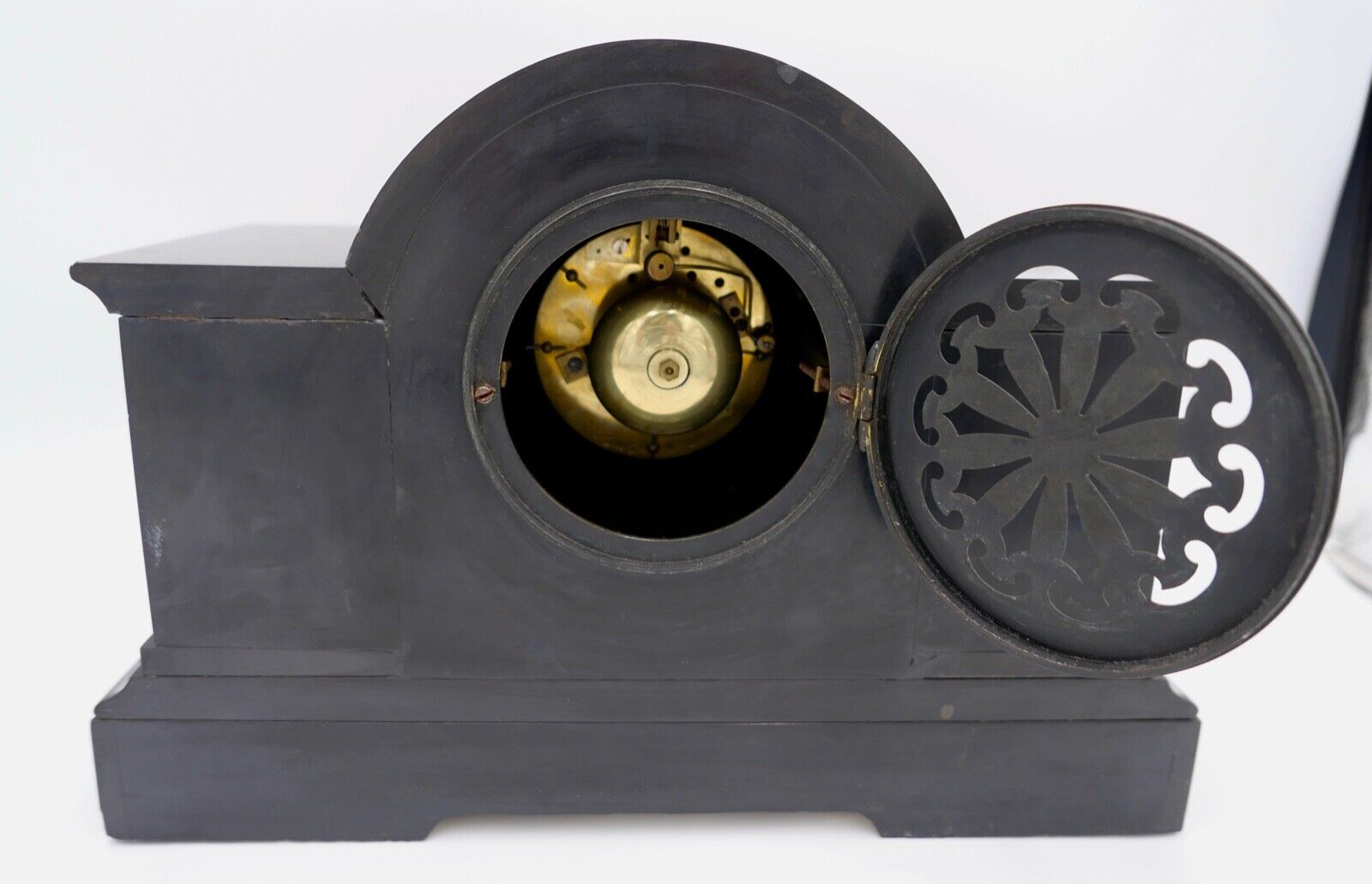 um 1870 antike alte französische Kaminuhr Médaille d'argent Georges Mégnin gold - Antikhandel-Stuttgart