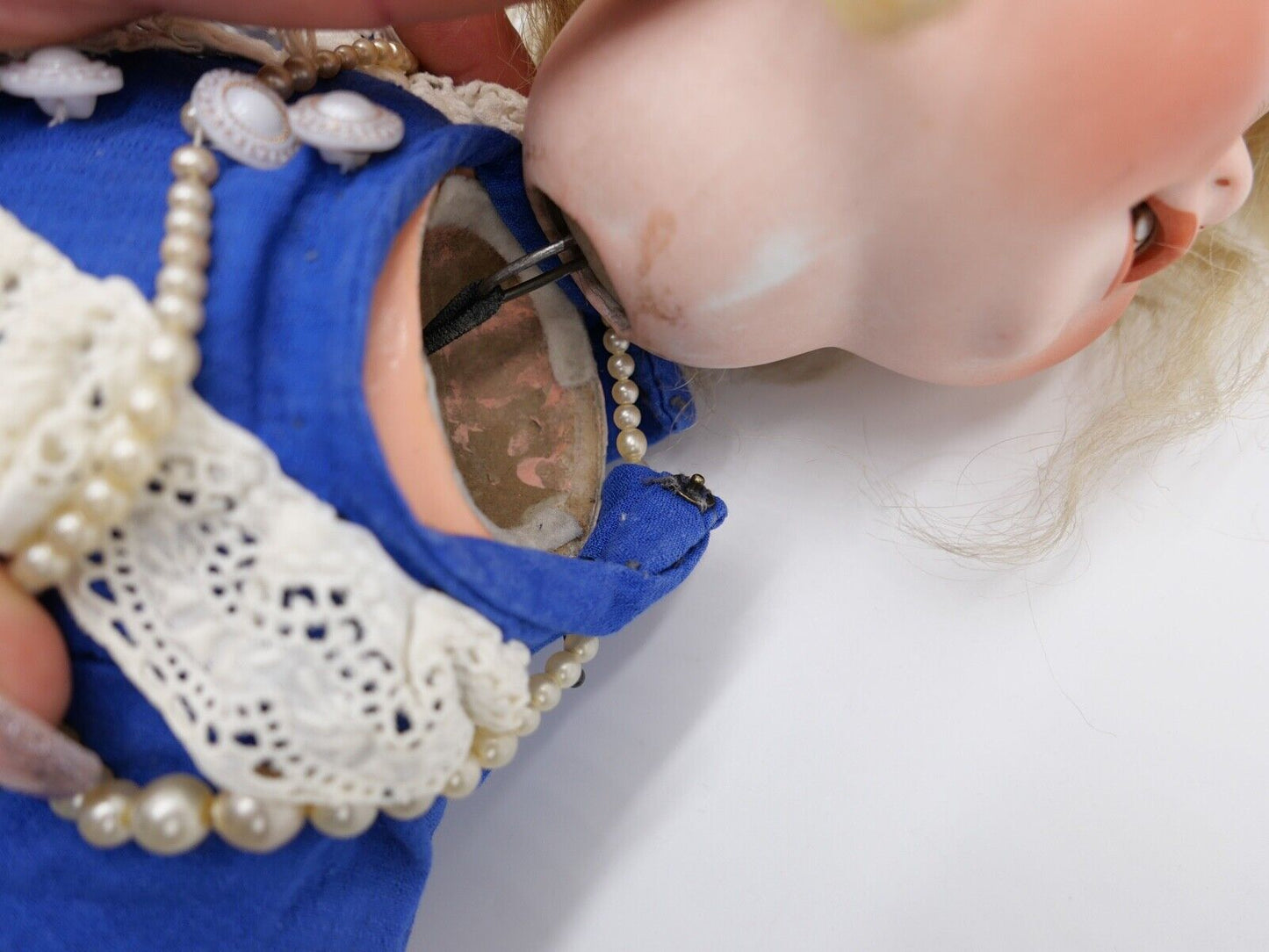 Antike Bisk Porzellan Puppe Gebr. Heubach Köppelsdorf 300.1. old doll 47 cm - Antikhandel-Stuttgart