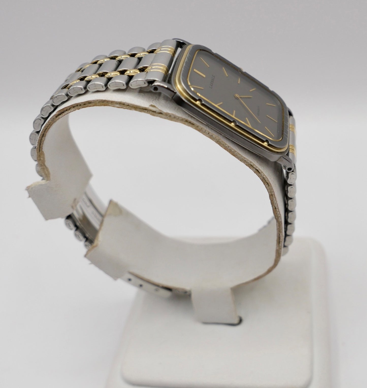 1980er Klassische Lassale 2F50-5329 Damen Herren Uhr Quartz 31x25mm