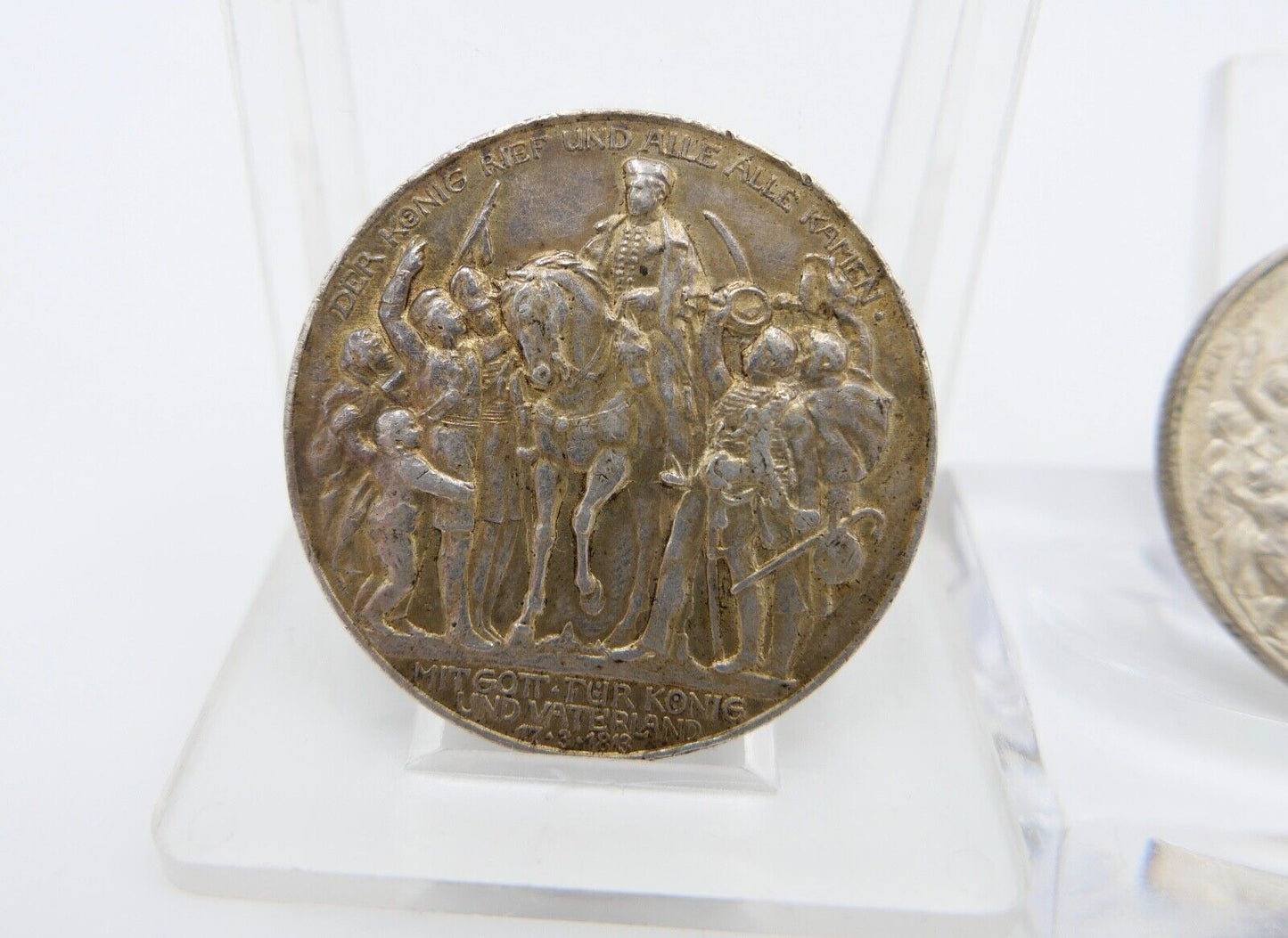 2 & 3 Mark Jäger J.109 & 110 Preussen Befreiungskriege Befreiungskampf Silber - Antikhandel-Stuttgart