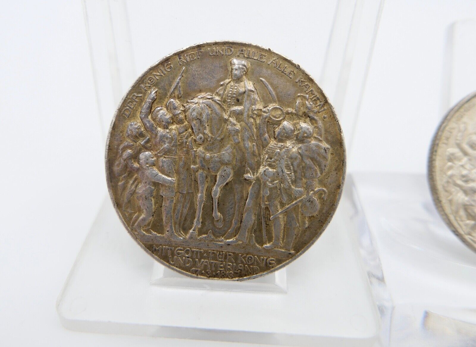 2 & 3 Mark Jäger J.109 & 110 Preussen Befreiungskriege Befreiungskampf Silber - Antikhandel-Stuttgart