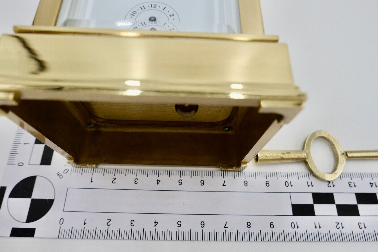 L’Epée 1839 Reiseuhr Tischuhr Frankreich 80-90er Jahre Messing mit Wecker - Antikhandel-Stuttgart