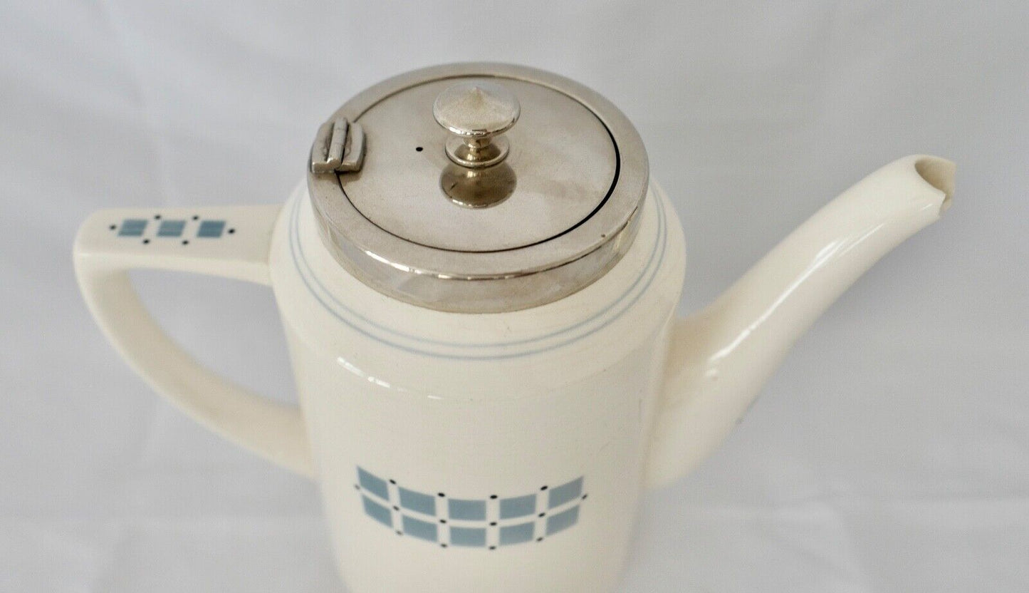 Jugendstil WMF Tee Kaffee Kanne Dec 1876a J. M. Olbrich Wächtersbach - Antikhandel-Stuttgart