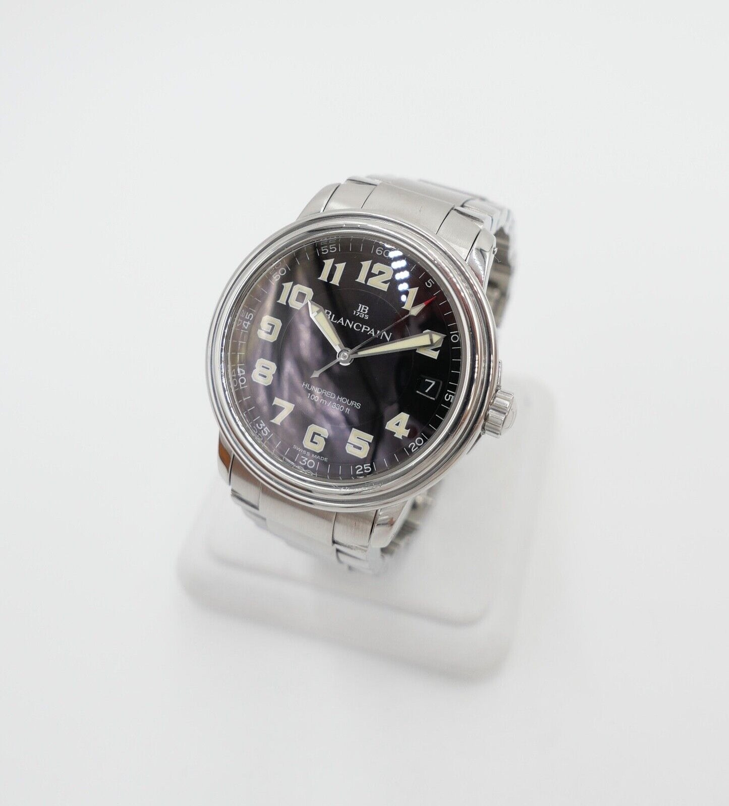 Blancpain 2100-1130M Ultra Slim Léman 2002-2004 Cal. 11.51 inkl. Box & Papiere - Antikhandel-Stuttgart