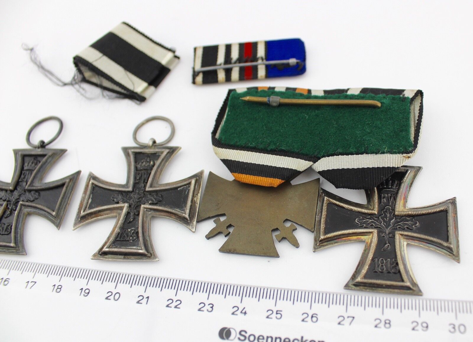 3x Eisernes Kreuz 2. Klasse EK2 WW1 WK Iron Cross Orden BADGE MEDAL KO - WILM - Antikhandel-Stuttgart