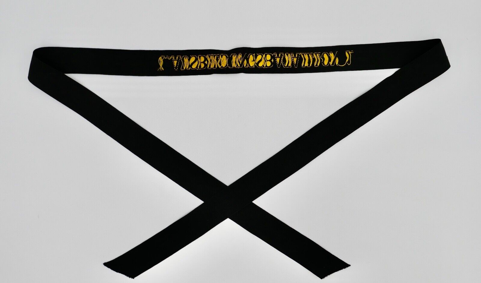 Mützenband " 1. Ausbildungsbataillon 1. " Bundesmarine Cap Tally Original - Antikhandel-Stuttgart