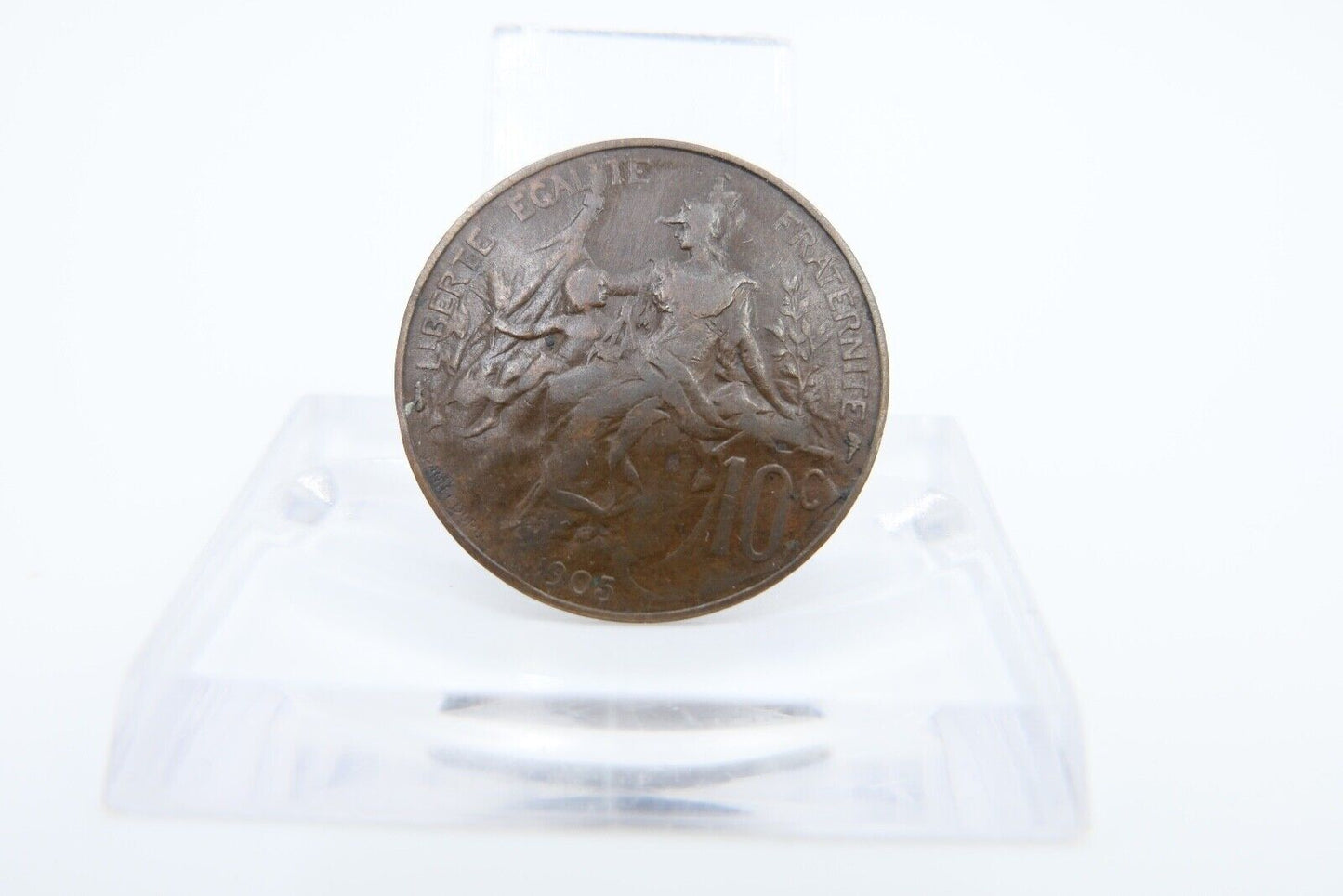 10 Centimes 1905 Frankreich Dritte Republik VZ - Antikhandel-Stuttgart