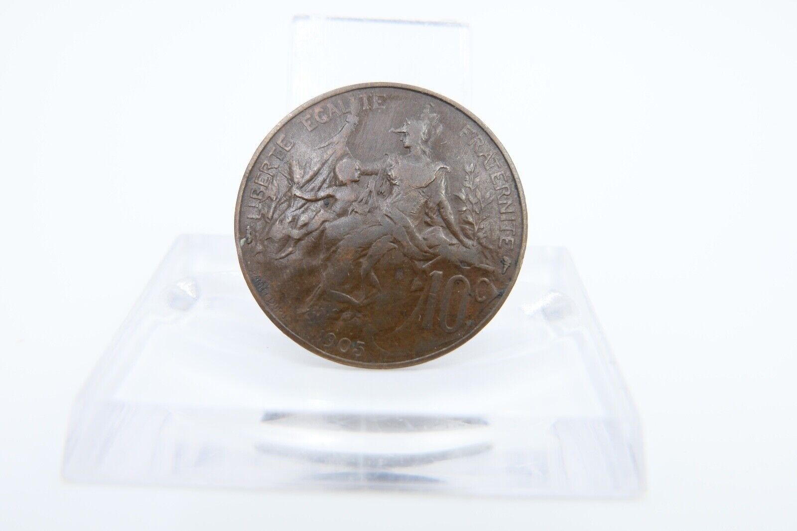 10 Centimes 1905 Frankreich Dritte Republik VZ - Antikhandel-Stuttgart