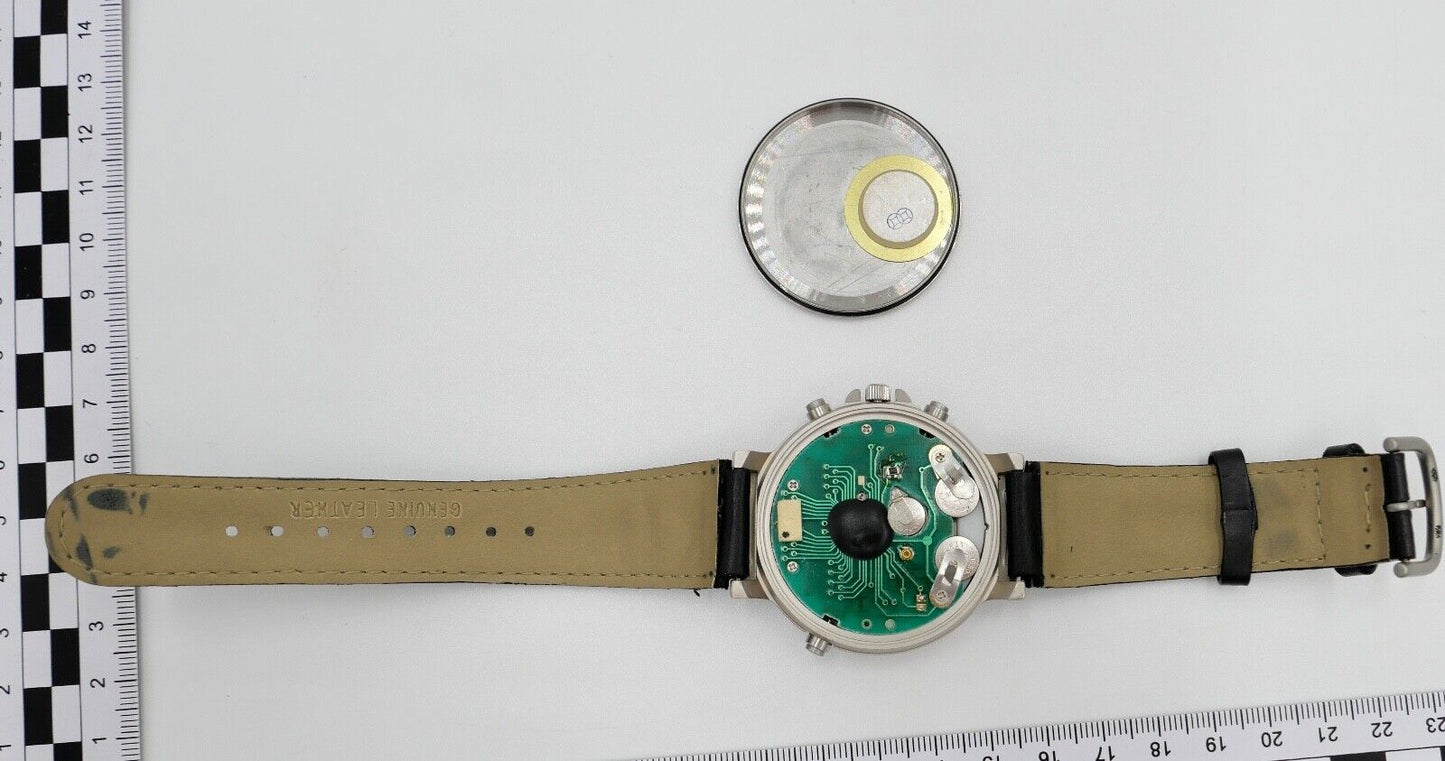 MILKA LILA PAUSE SOCCER WATCH Armbanduhr NEU in OVP Digital Quarz Stoppfunktion - Antikhandel-Stuttgart