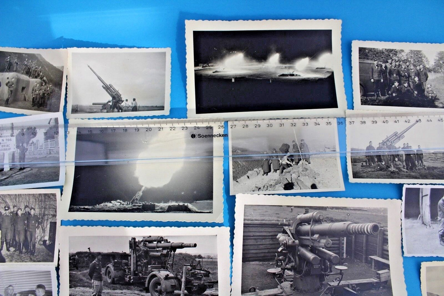 28x Foto Postkarten photo 3.Reich WW2 WK2 Germany Wehrmacht Flak Sudeten Konvolu - Antikhandel-Stuttgart