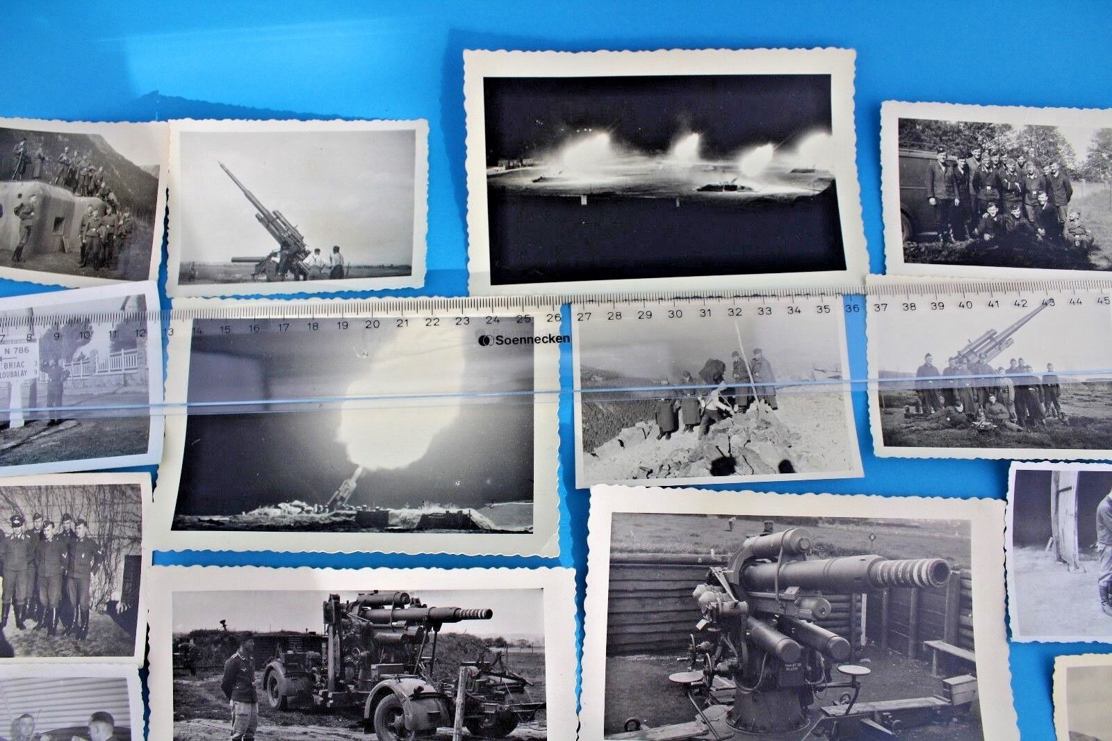28x Foto Postkarten photo 3.Reich WW2 WK2 Germany Wehrmacht Flak Sudeten Konvolu - Antikhandel-Stuttgart