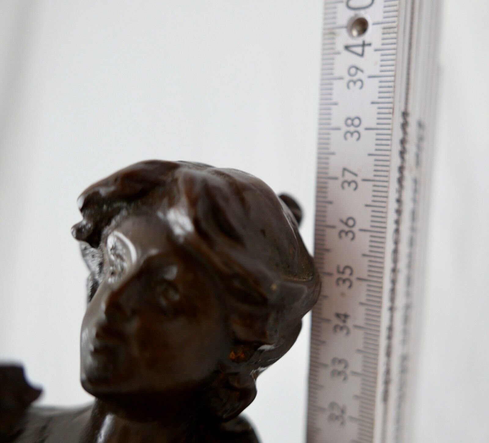 Antike Bronze Figur Skulptur " L & F Moreau " 37 cm um 1900 - Antikhandel-Stuttgart