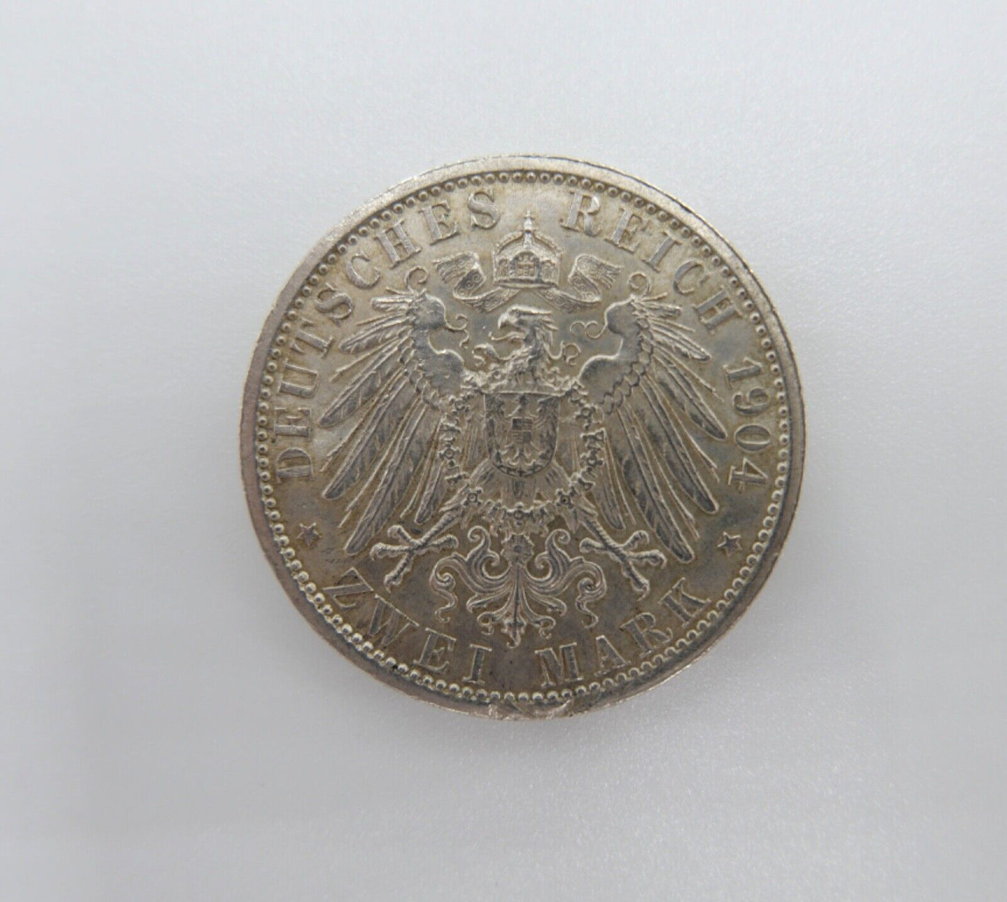 HESSEN 2 Mark 1904 A Ernst Ludwig 1892 - 1918 Geburtstag Philipps J.74 Jäger - Antikhandel-Stuttgart