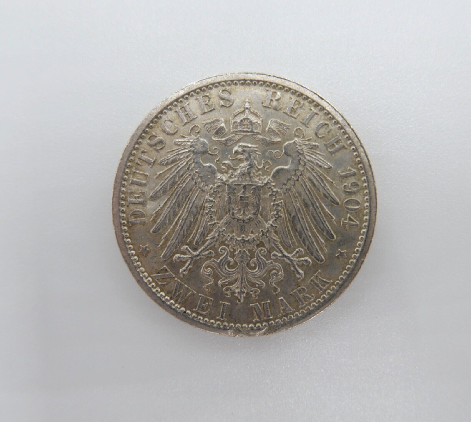 HESSEN 2 Mark 1904 A Ernst Ludwig 1892 - 1918 Geburtstag Philipps J.74 Jäger - Antikhandel-Stuttgart