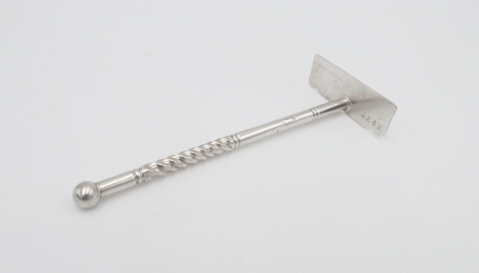 antiker Breischieber Lutz & Weiß Pforzheim 800 Silber gedrechselter Griff - Antikhandel-Stuttgart