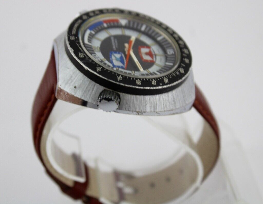 Lausanne Regatta Vintage 1970er Yacht Master Chronograph Ø 49mm Cal. EB 8371-67 - Antikhandel-Stuttgart