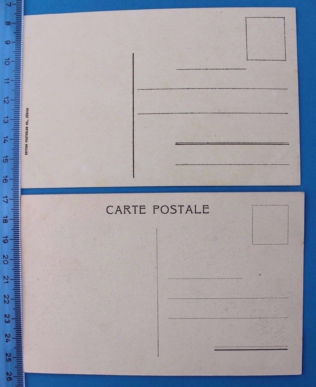 2 seltene alte Ansicht Postkarten ZÜRICH / GENEVE Lot postcards old Schweiz - Antikhandel-Stuttgart