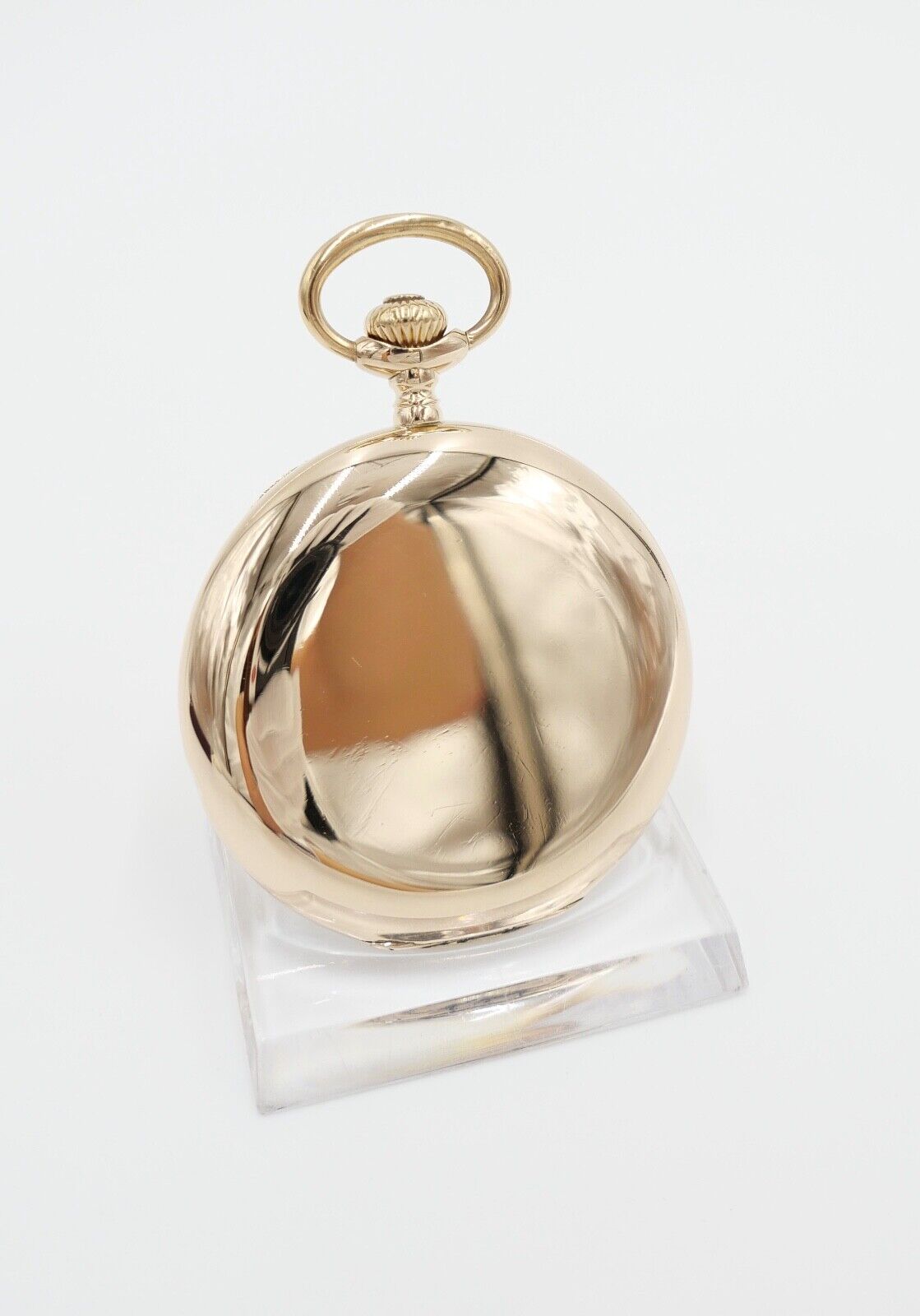 GP Girard Perregaux Taschenuhr 585 / 14K GOLD 51 mm Savonette inkl. Box - Antikhandel-Stuttgart