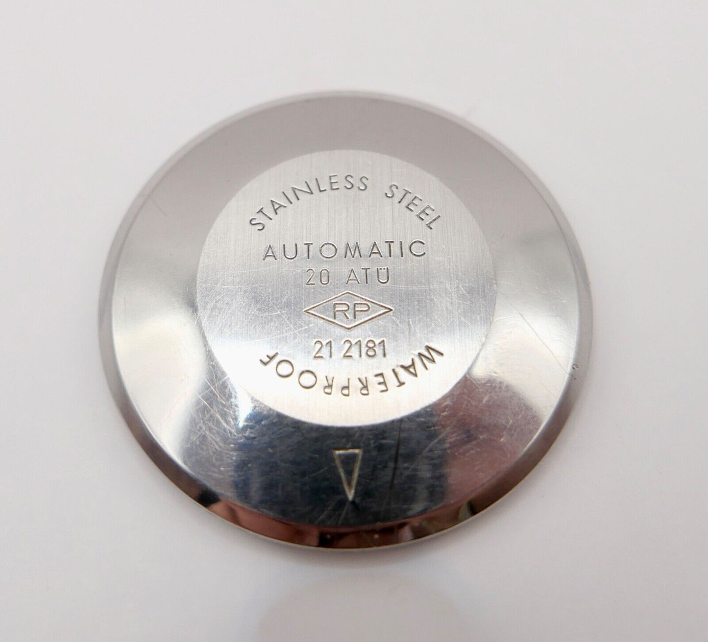 Kienzle Cosmopolitan Automatic 21 2181 Uhrendeckel Gehäusedeckel - Antikhandel-Stuttgart