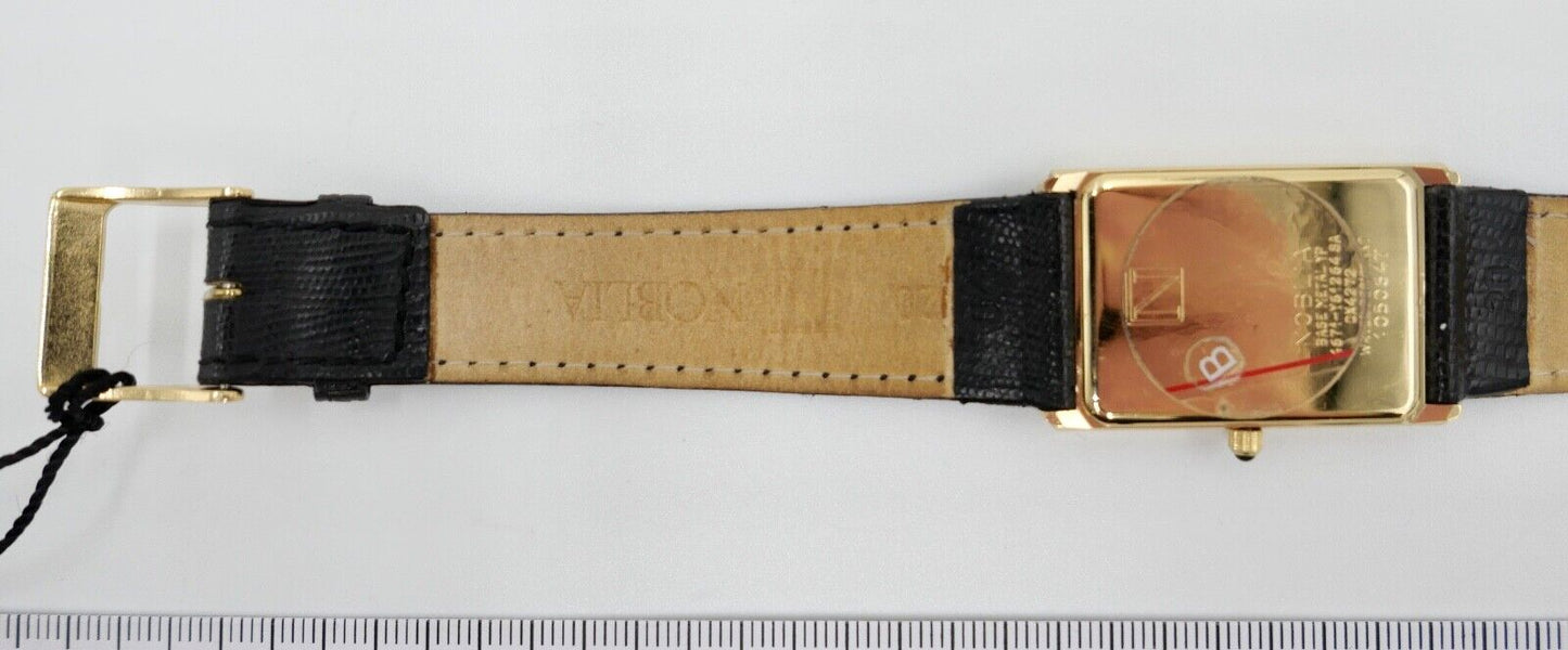 NOBLIA Quarz Herrenuhr Damenuhr Unisex Edelstahl vergoldet NEU 4671-Y61264 SA - Antikhandel-Stuttgart