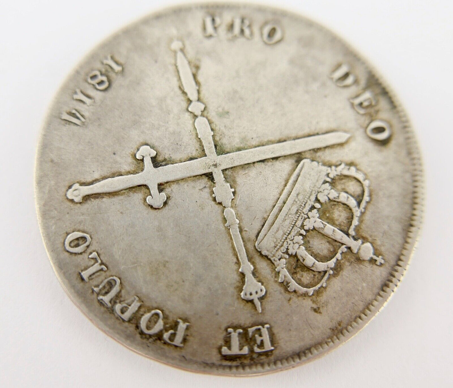 Krontaler 1814 Bayern Maximilian Joseph I 1806-1825 PRO DEO ET POPULO Silber - Antikhandel-Stuttgart