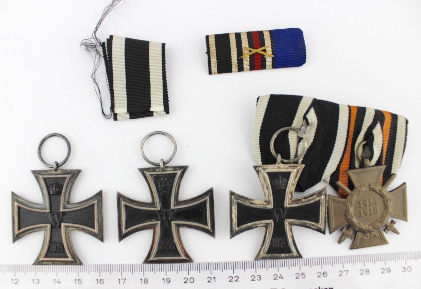 3x Eisernes Kreuz 2. Klasse EK2 WW1 WK Iron Cross Orden BADGE MEDAL KO - WILM - Antikhandel-Stuttgart