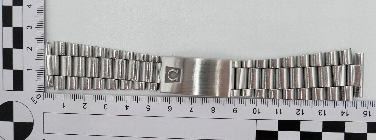 OMEGA Stahlband Faltschließe 1162 173 Flightmaster Edelstahl - Antikhandel-Stuttgart