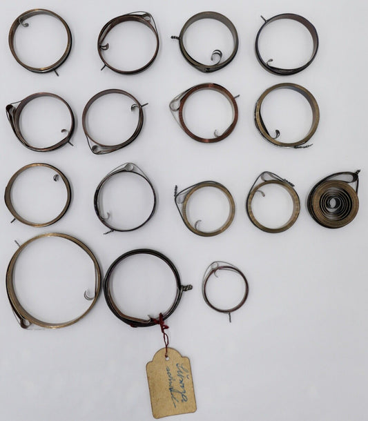 KOVOLUT Ersatzteile Uhrmacherauflösung Uhrenfeder Aufzugfeder - Antikhandel-Stuttgart