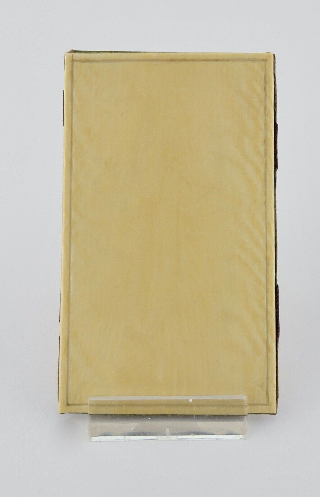 antikes Visitenkartenetui Etui handbemalt Jugendstil um 1900 - Antikhandel-Stuttgart