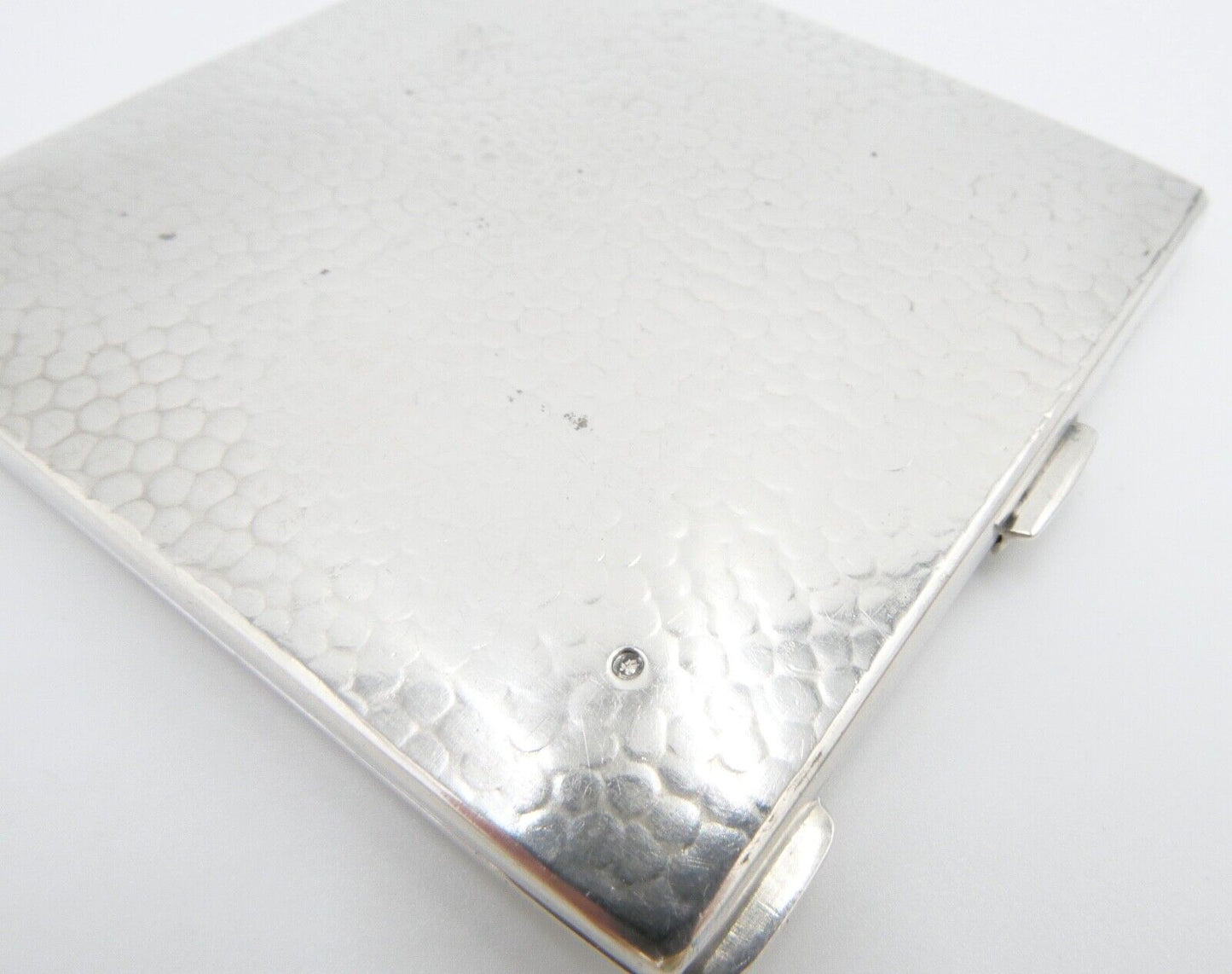 um 1960 Polen Fotoetui gehämmert 800 Silber 91,2 Gr Silberetui M. W. - Antikhandel-Stuttgart