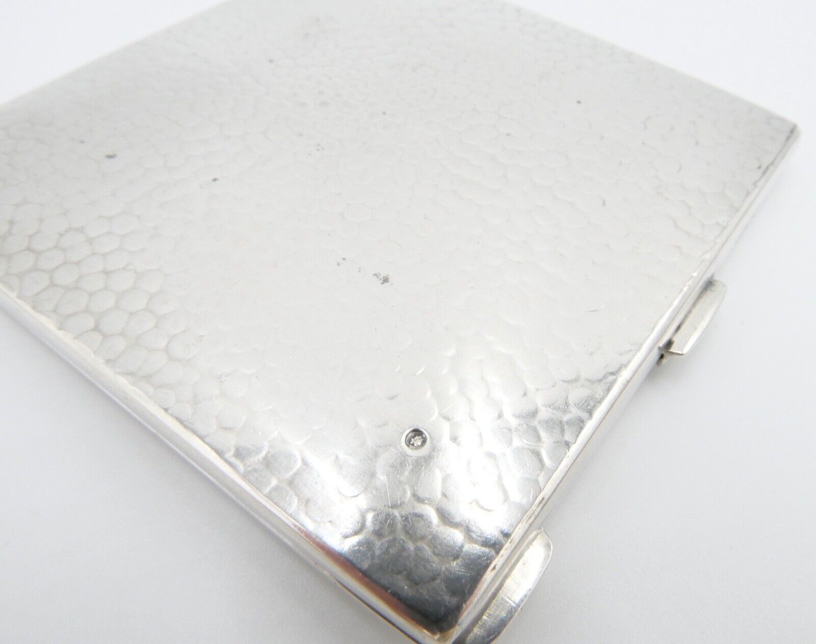 um 1960 Polen Fotoetui gehämmert 800 Silber 91,2 Gr Silberetui M. W. - Antikhandel-Stuttgart