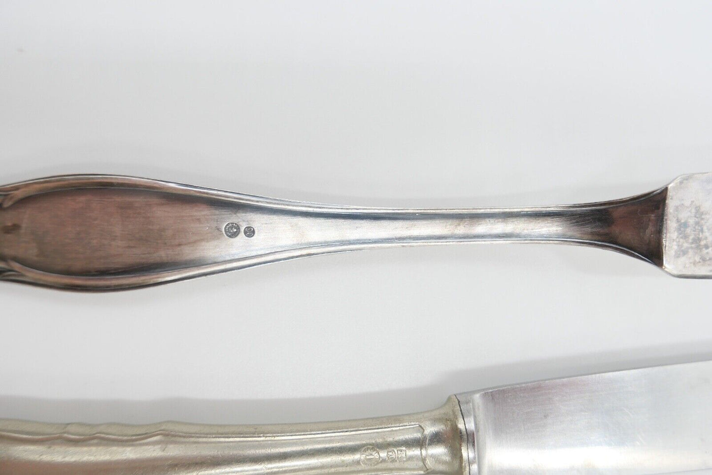 27 Teile Posten Berndorf Besteck diverse Modelle 90er Silber Löffel Gabel Messer - Antikhandel-Stuttgart