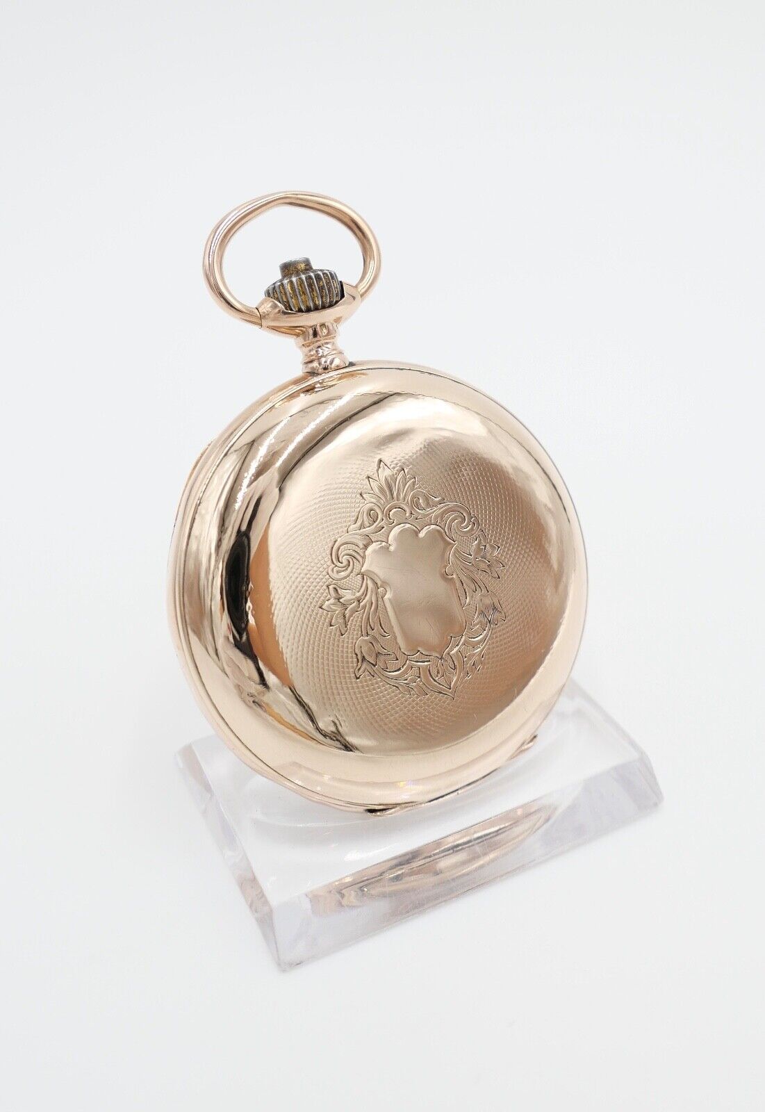 IWC Taschenuhr 585 / 14K GOLD 50mm 1894-1896 Savonette Cal. 53 - Antikhandel-Stuttgart