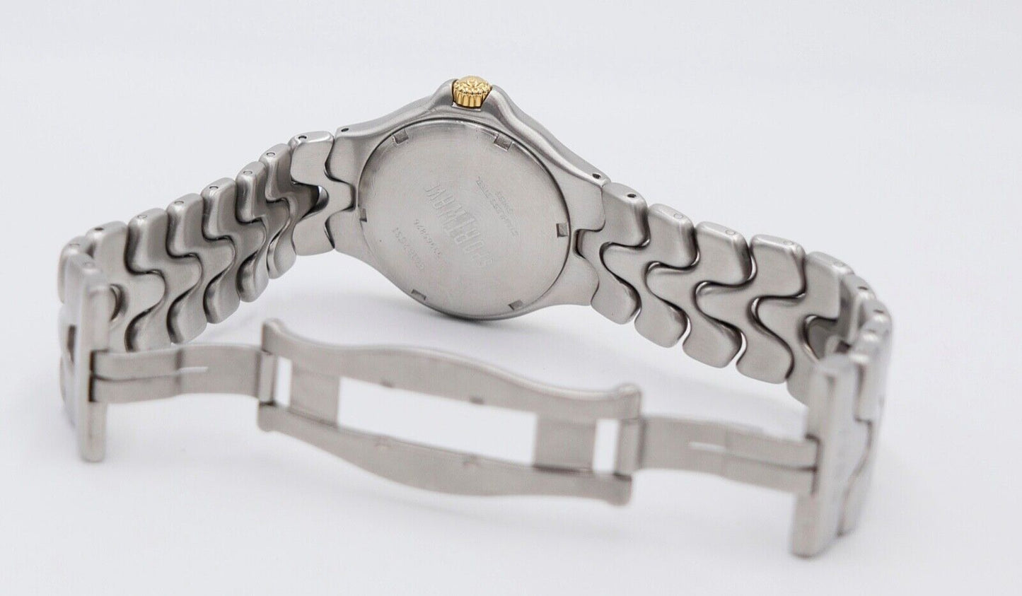 2000er EBEL SPORTWAVE QUARZ 137-2 Ref. 6187631 Herren Damen Stahl Gold Ø 36 mm - Antikhandel-Stuttgart