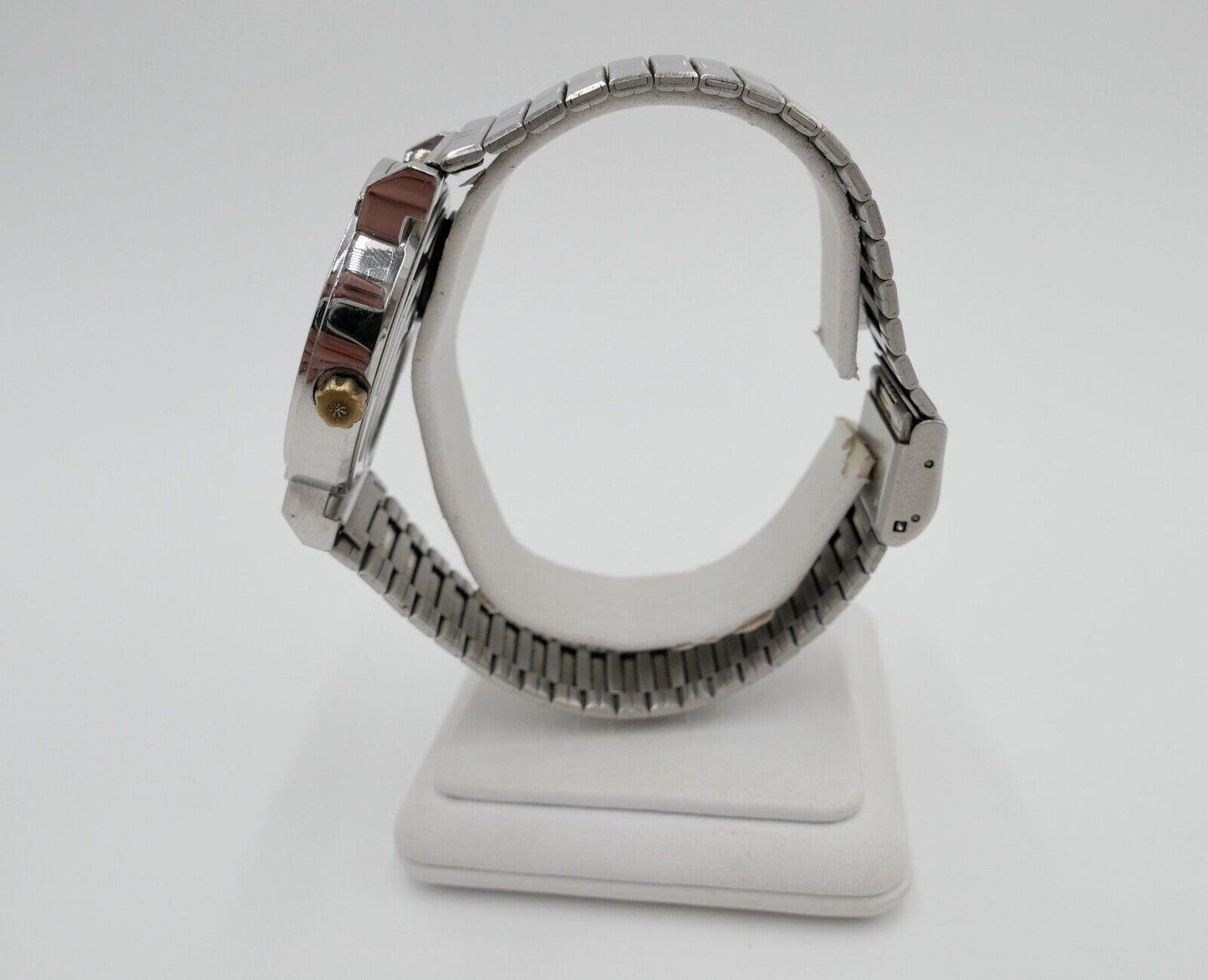 TISSOT D380 Edelstahl Herrenuhr Quarz Digital 80er Jahre ADA DIGI - Antikhandel-Stuttgart