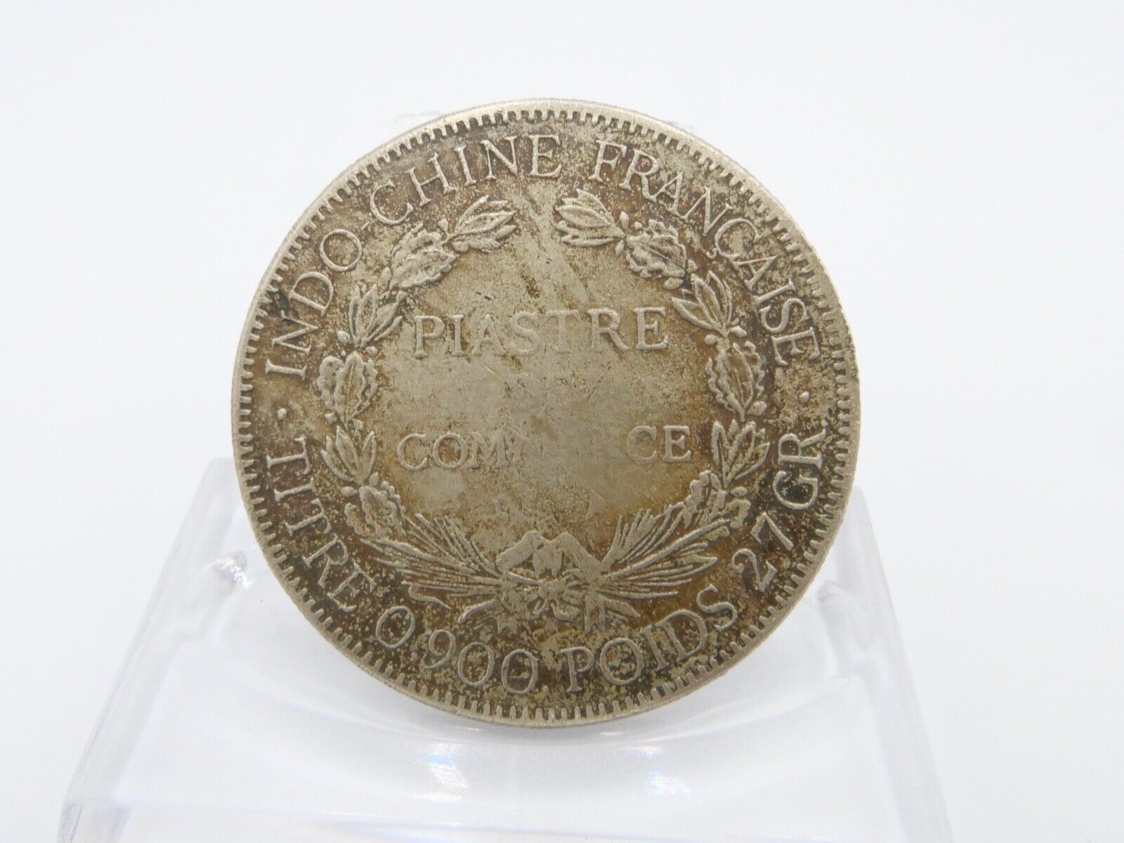 1908 Französische Medaille 0,900 Silber 27 Gr Indo Chine - Antikhandel-Stuttgart