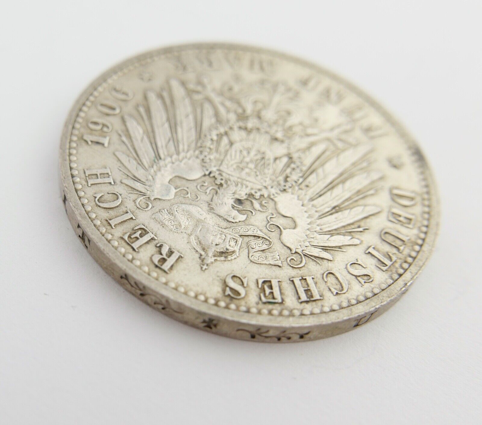 5 Mark 1906 G Silbermünze Friedrich und Luise von Baden Goldene Hochzeit J.35 - Antikhandel-Stuttgart